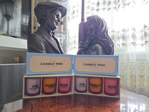 Oliver bonas candle trio - oliver,