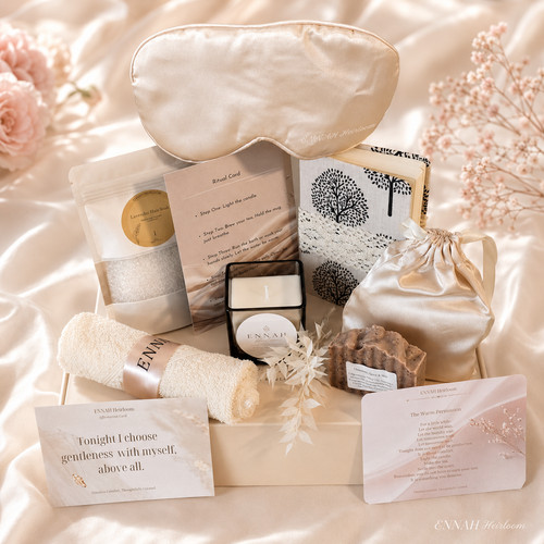 Self care geschenkbox für sie - geschenkbox,