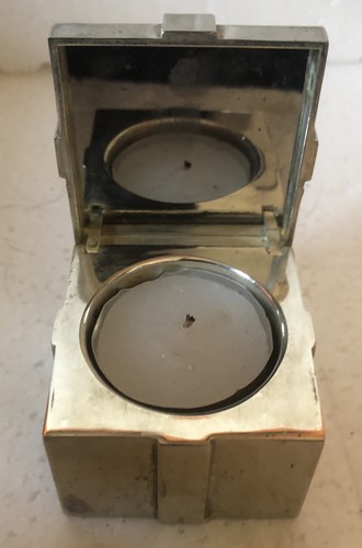 Vintage kerzenständer box - kerzenständer, mit